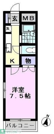 パインリーフドエルの物件間取画像